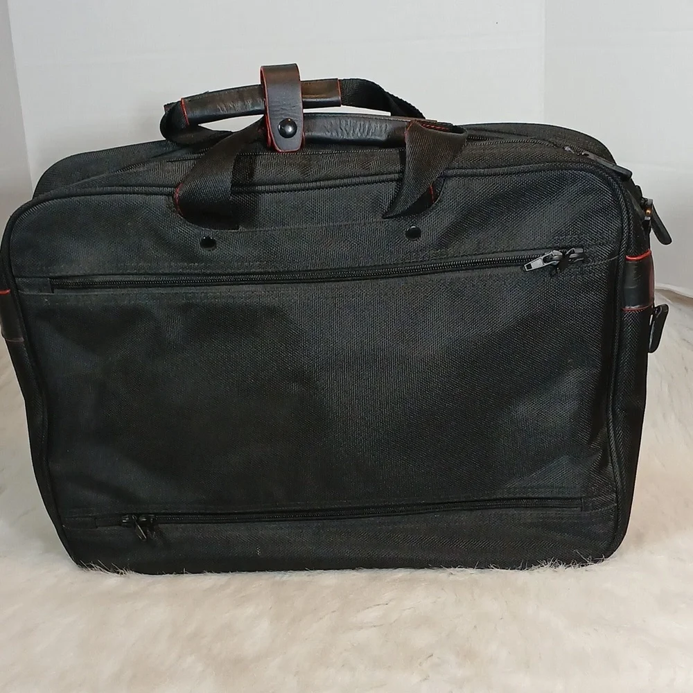 BMW Lap Top Black Quilted Men's Bag